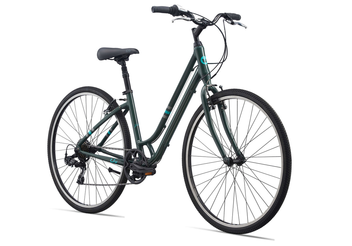 Giant Liv Flourish 4 Women's Urban Bike, Trekking Green image 1
