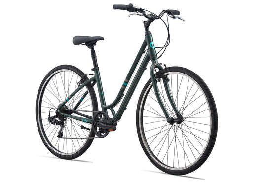 Giant Liv Flourish 4 Women's Urban Bike, Trekking Green image 1