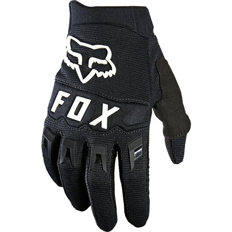 Fox Dirtpaw Youth Full Finger Gloves - Black image 1