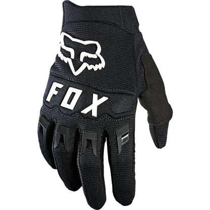 Fox Dirtpaw Youth Full Finger Gloves - Black image 1