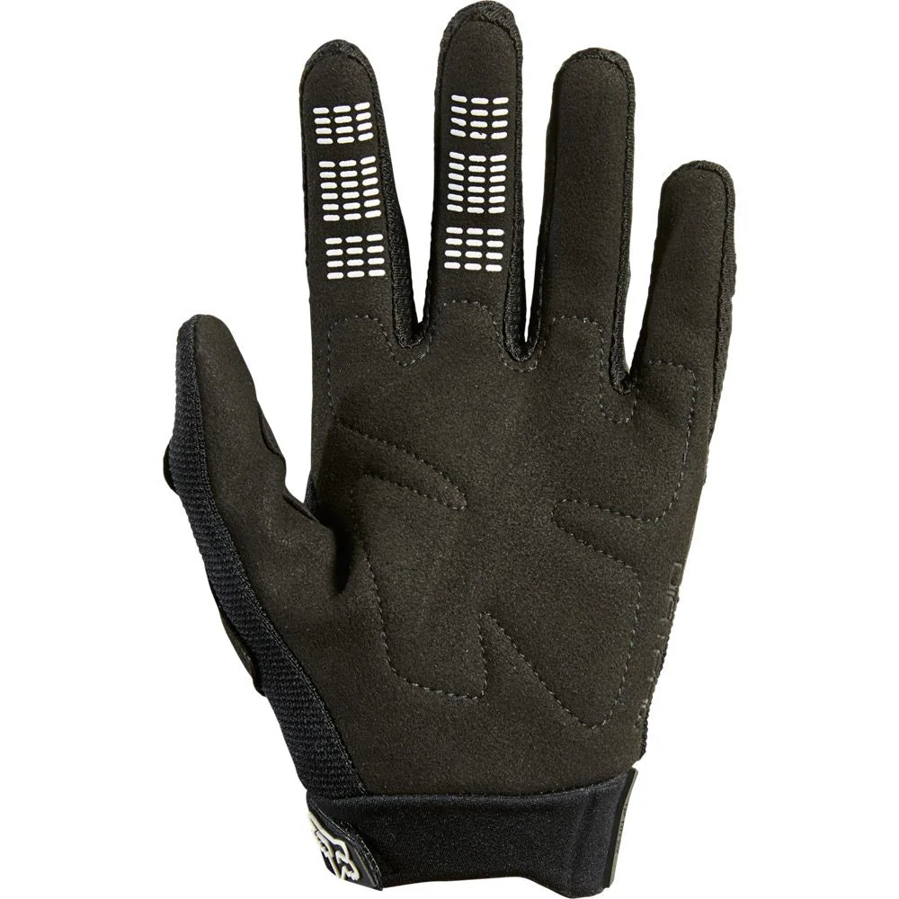 Fox Dirtpaw Youth Full Finger Gloves - Black image 2