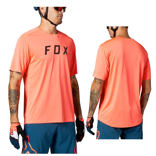 Fox Ranger Men's Short Sleeve Jersey Block, ATMC PNCH