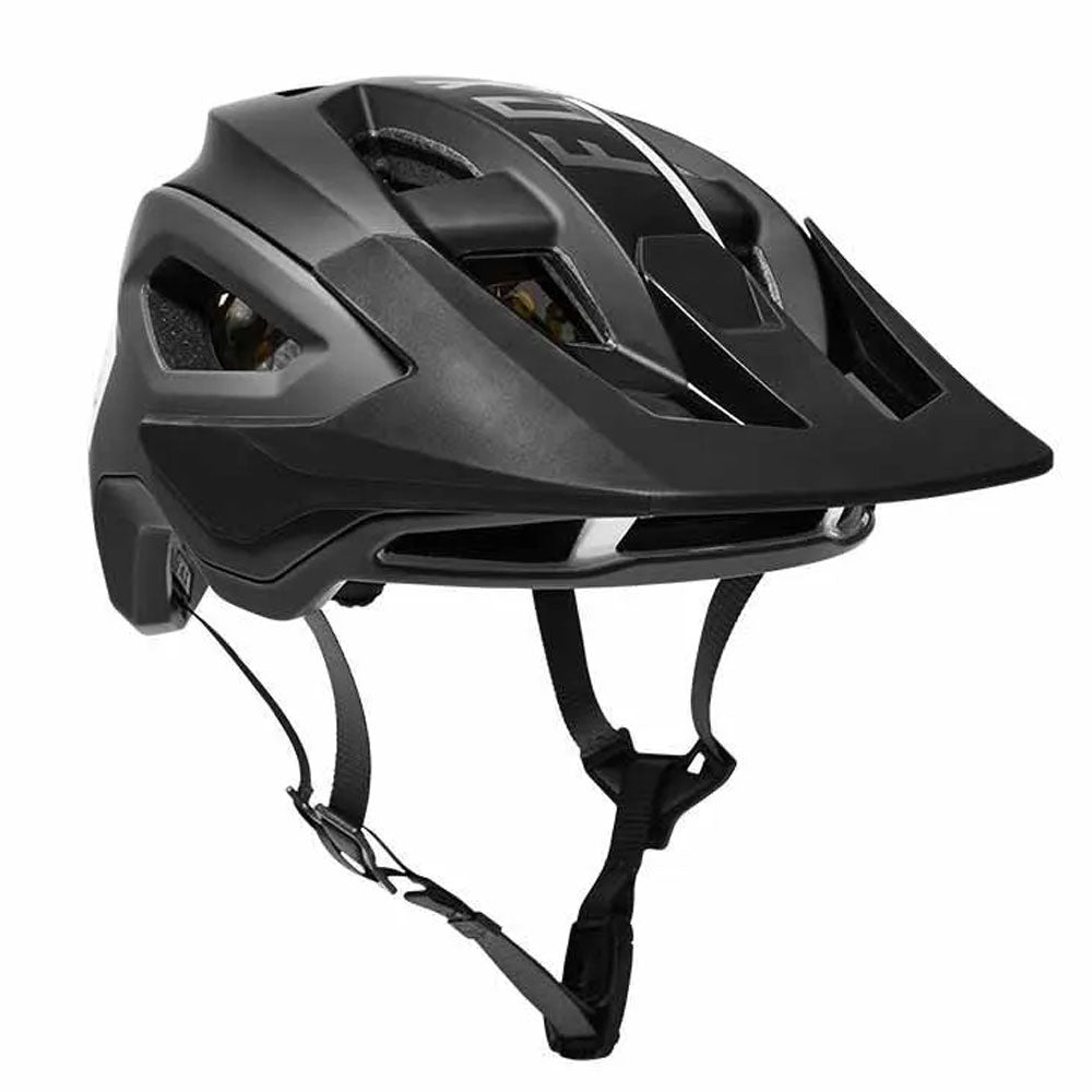 Fox Speedframe Pro MTB Helmet Matte Black side view 1