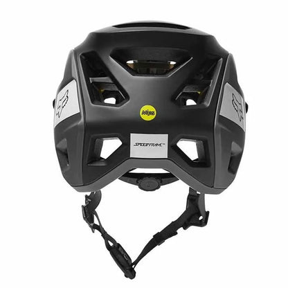 Fox Speedframe Pro MTB Helmet Matte Black rear view