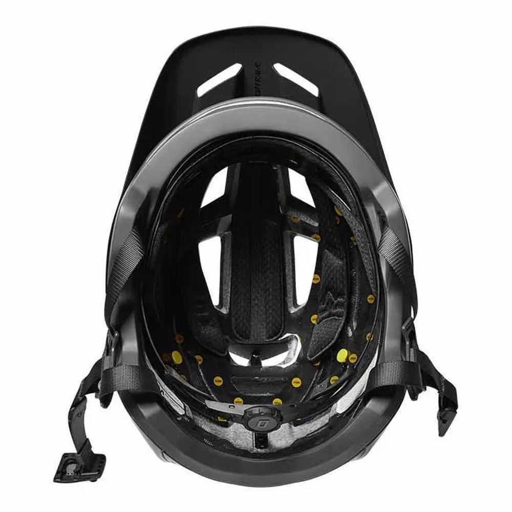 Fox Speedframe Pro MTB Helmet Matte Black internal view