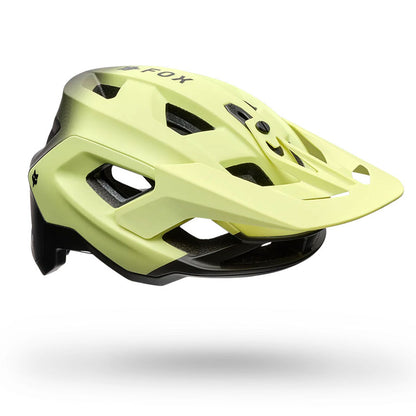 Fox Speedframe Pro Mountain Bike Helmet, Back Fade/Lime image 1