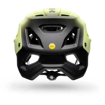 Fox Speedframe Pro Mountain Bike Helmet, Back Fade/Lime image 5
