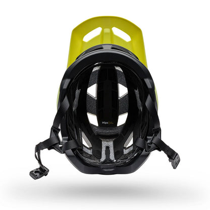 Fox Speedframe Pro Mountain Bike Helmet, Back Fade/Lime image 4