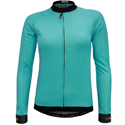 Funkier Parma Women's Long Sleeve Winter Jersey, Mint image 1