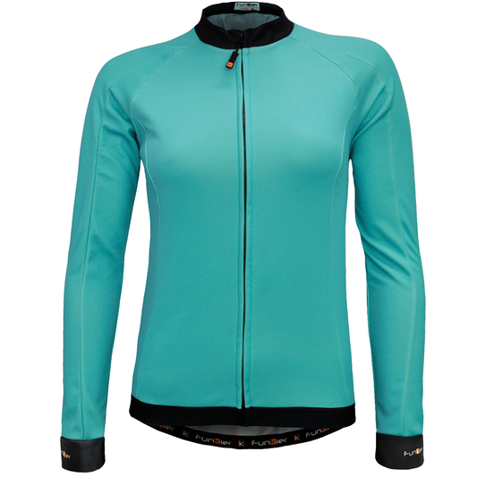Funkier Parma Women's Long Sleeve Winter Jersey, Mint image 1
