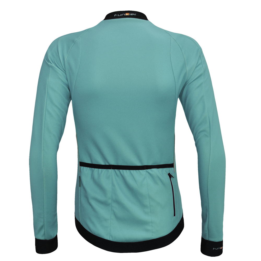 Funkier Parma Women's Long Sleeve Winter Jersey, Mint image 2