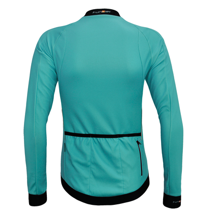 Funkier Parma Women's Long Sleeve Winter Jersey, Mint image 2