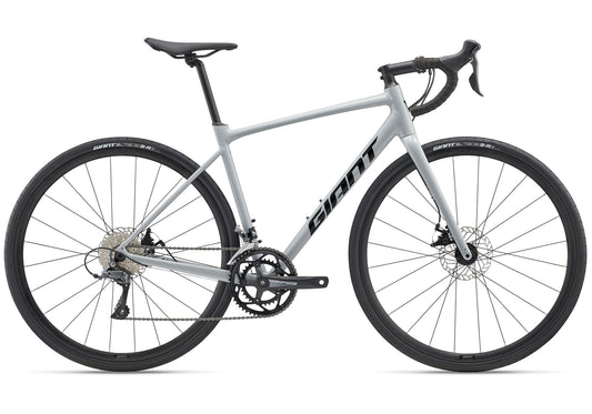 2025 Giant Contend AR 4 Men's Road Bike, Good Grey