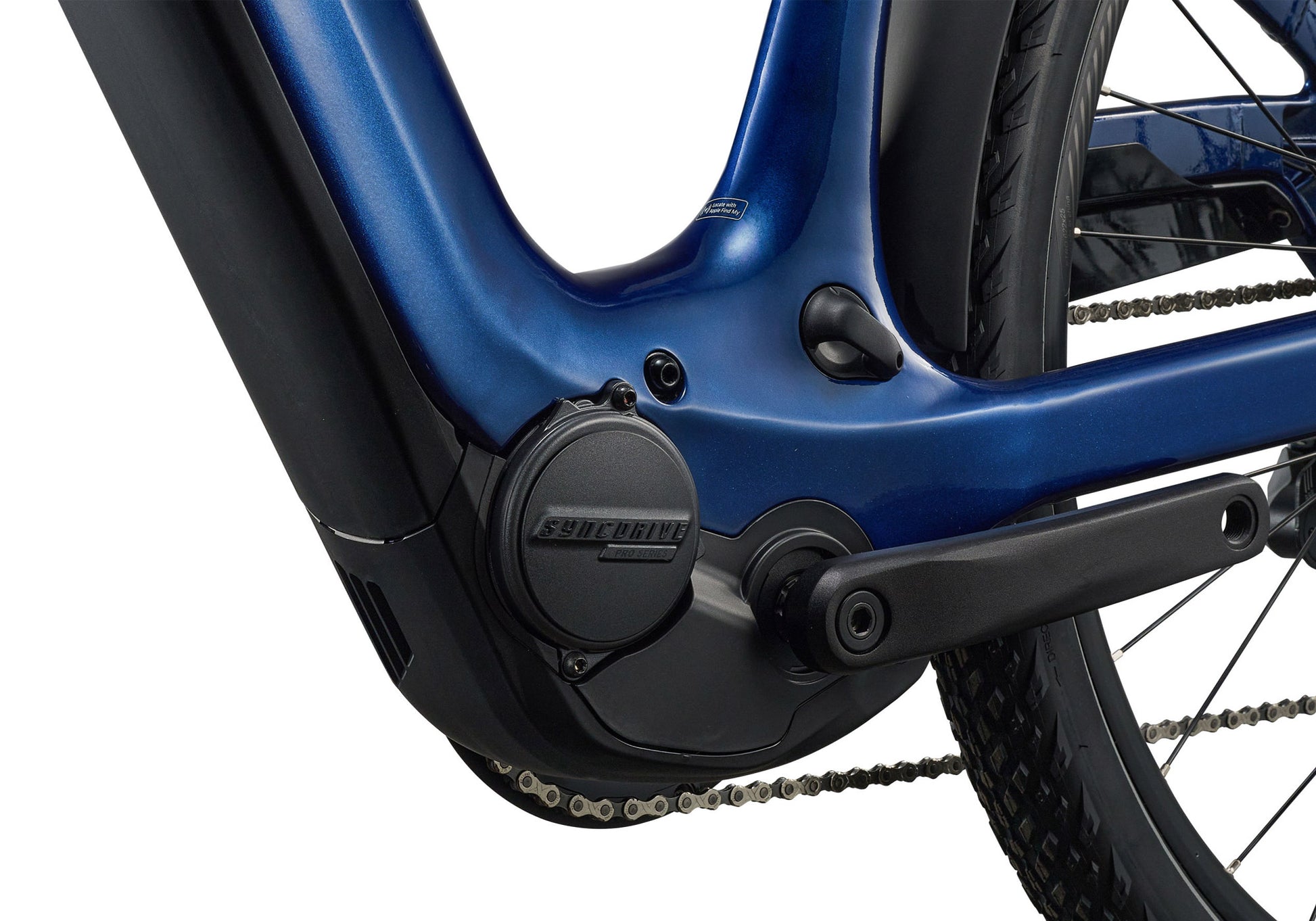 2026 Giant Explore E+ 1 Double Diamond Men's Electric Bike, Metallic Navy image 3