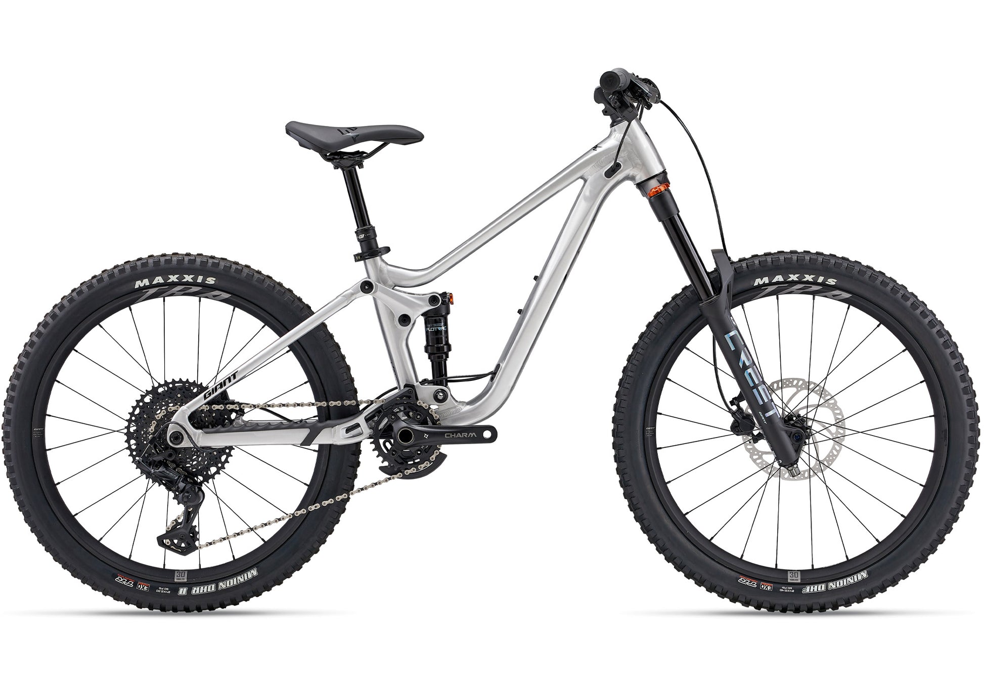 2025 Giant Faith 24 Mountain Bike Raw Aluminium