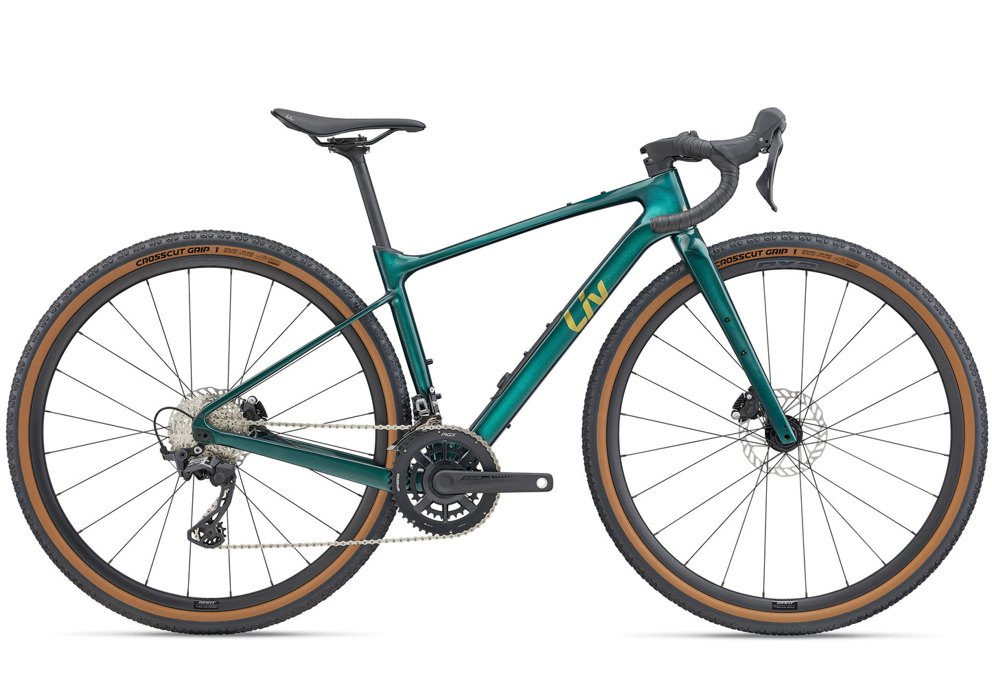 2025 Giant Liv Devote Advanced 2 Women's Gravel/Adventure Bike, Kelp Forest