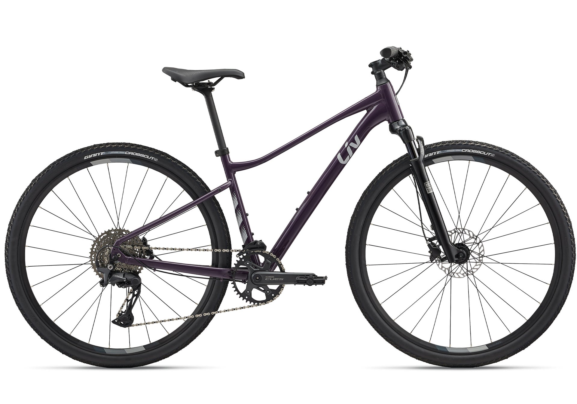 giant liv damenrad Giant Liv Rove 1 Women's Urban/Fitness Bike, Tyrian Purple – woolyswheels.com.au