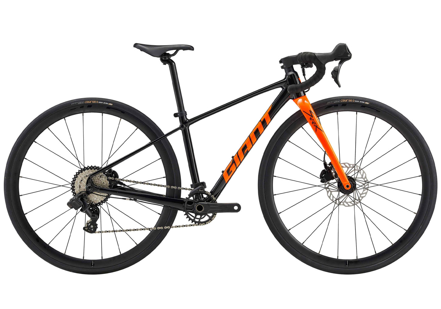 2026 Giant Seek 2 Boy's Road Bike, Abyss Black