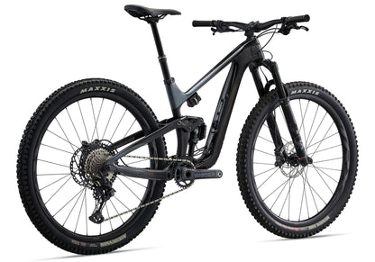 Giant Trance Advanced Pro 29 1 Men's Mountain Bike, Carbon/Black Diamond Rear View