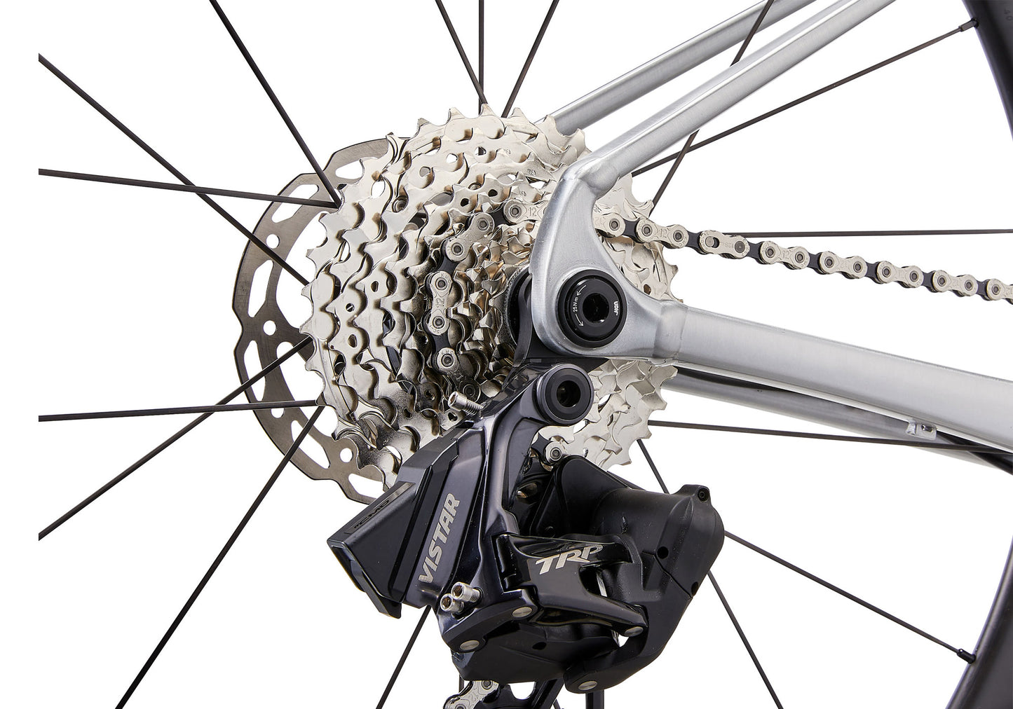 2026 Giant Seek 1 Boy's Road Bike, Raw Aluminium image 3