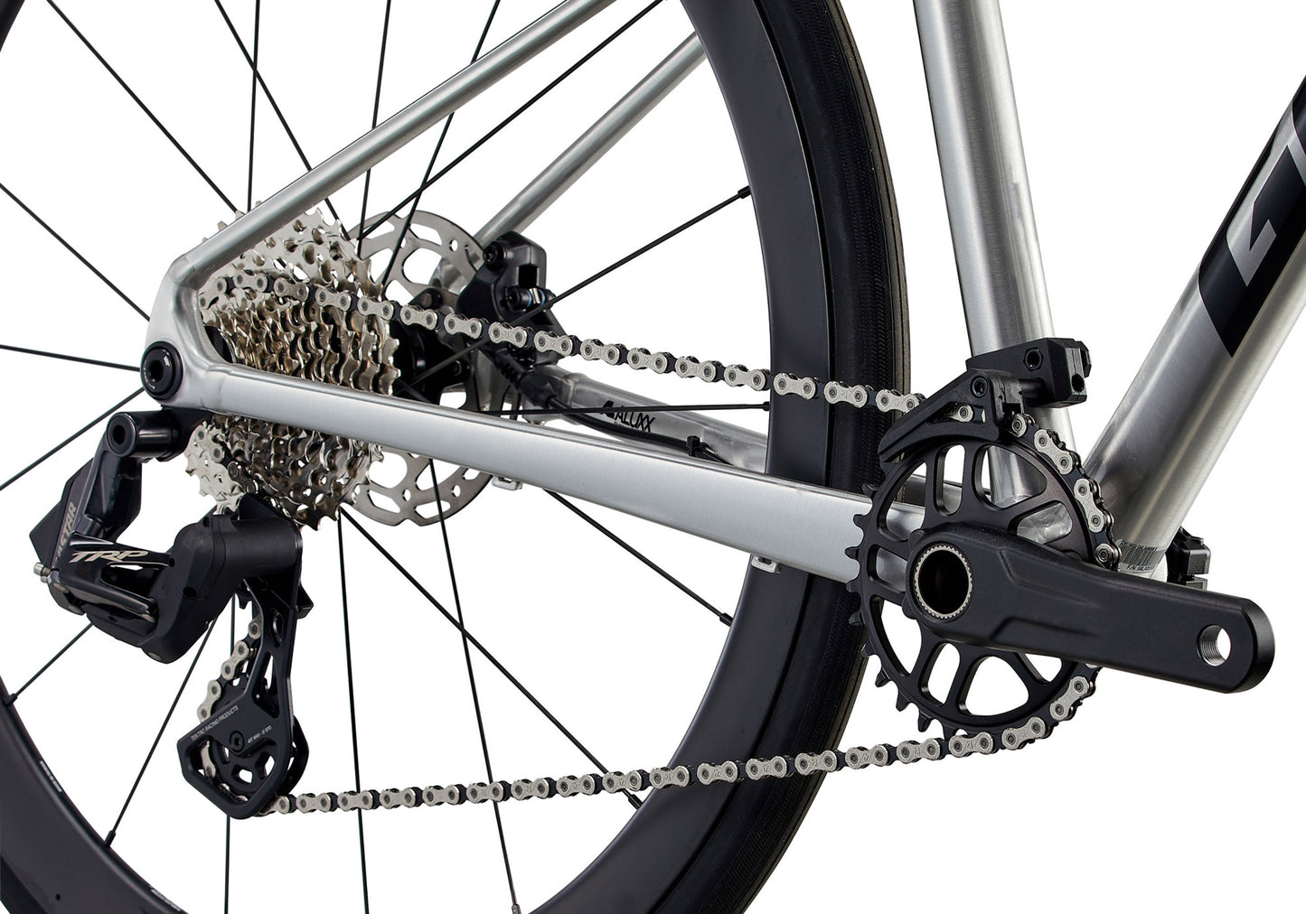 2026 Giant Seek 1 Boy's Road Bike, Raw Aluminium image 4