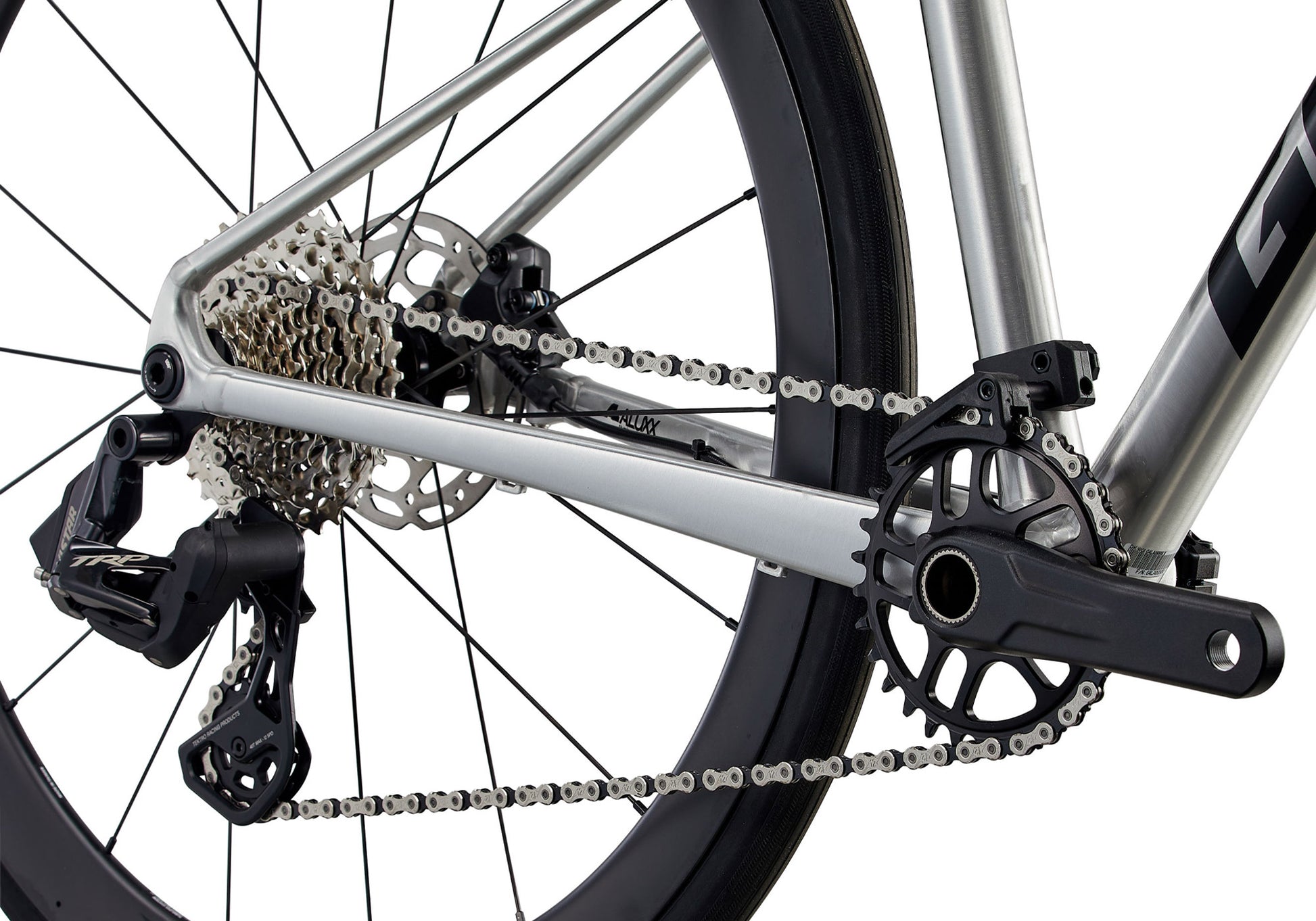 2026 Giant Seek 1 Boy's Road Bike, Raw Aluminium image 4