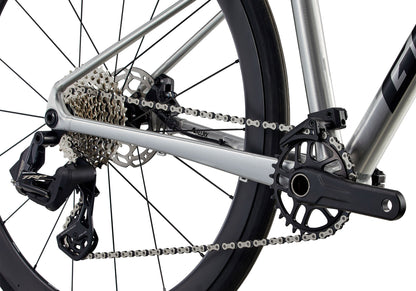 2026 Giant Seek 1 Boy's Road Bike, Raw Aluminium image 4