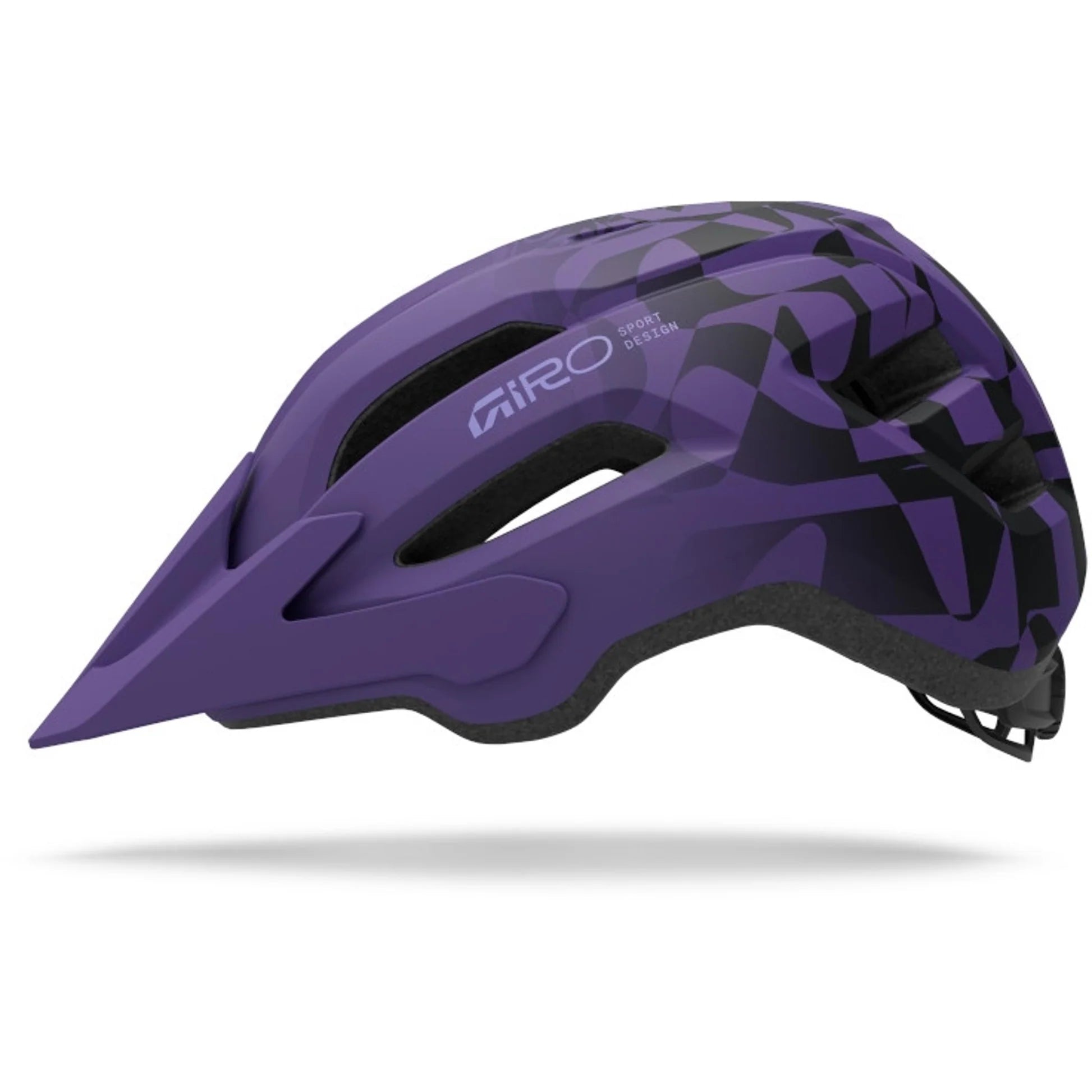 Giro Fixture II Youth MIPS MTB Helmet - Purple Rush image 2