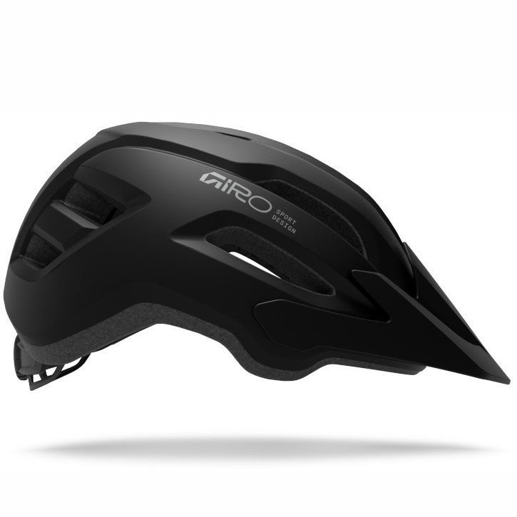 Giro Fixture II MTB/Commuting Helmet 54-61cm - Matt Black/Grey GI39393A22UA image 3