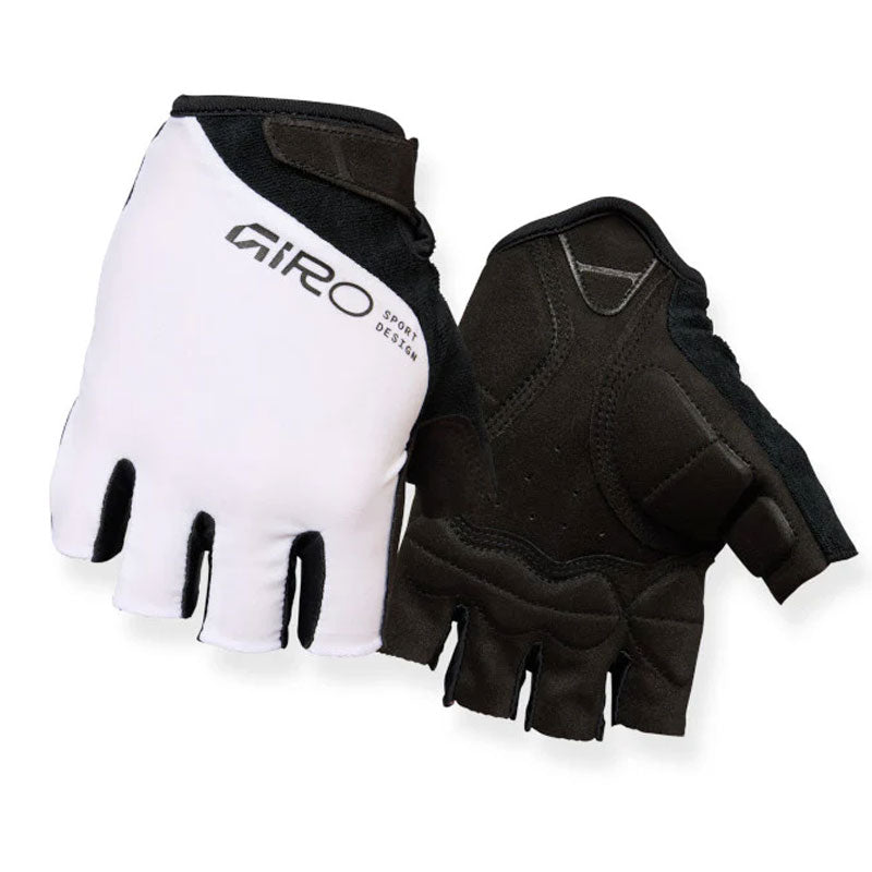 Giro Jag Men's Cycling Gloves, White