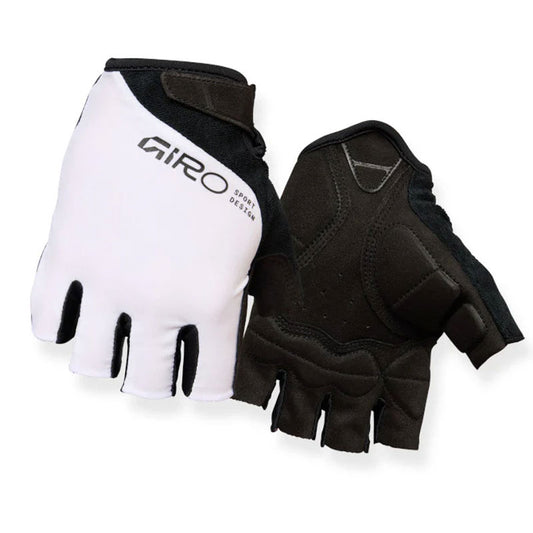 Giro Jag Men's Cycling Gloves, White