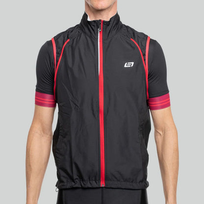 Bellwether Men's Velocity Convertible Jacket/Vest - Black image 2