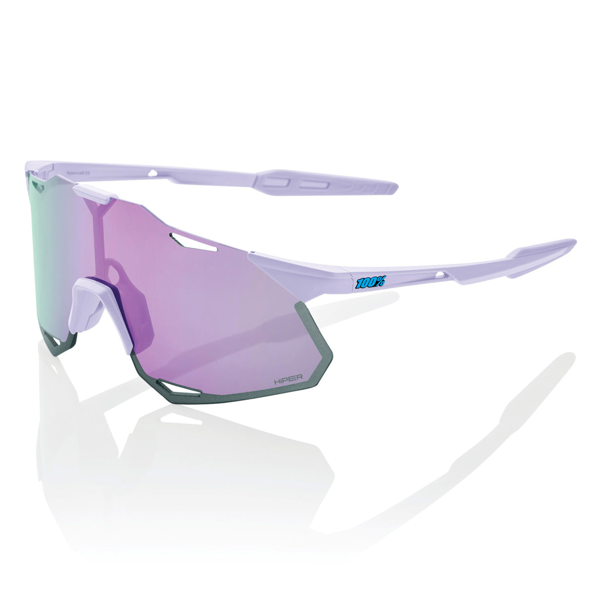 Hypercraft 100% Hypercraft XS Cycling Sunglasses - Soft Tact Lavender/HiPER Laven ...