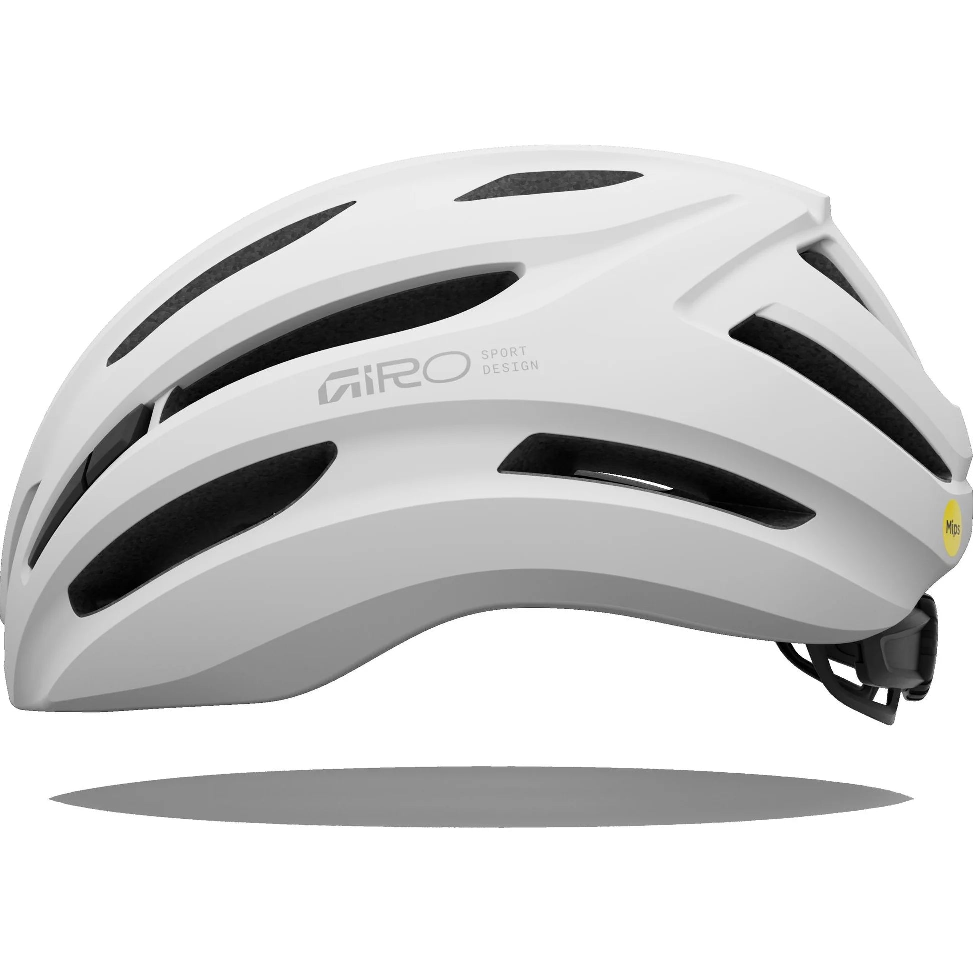 Giro Isode Mips II Unisex Road Cycling Helmet - Matt White 2