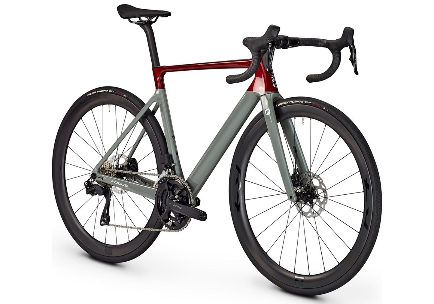 2024 Focus Izalco Max 8.9 Road Bike, Mahogani Red ON SALE! Image 1