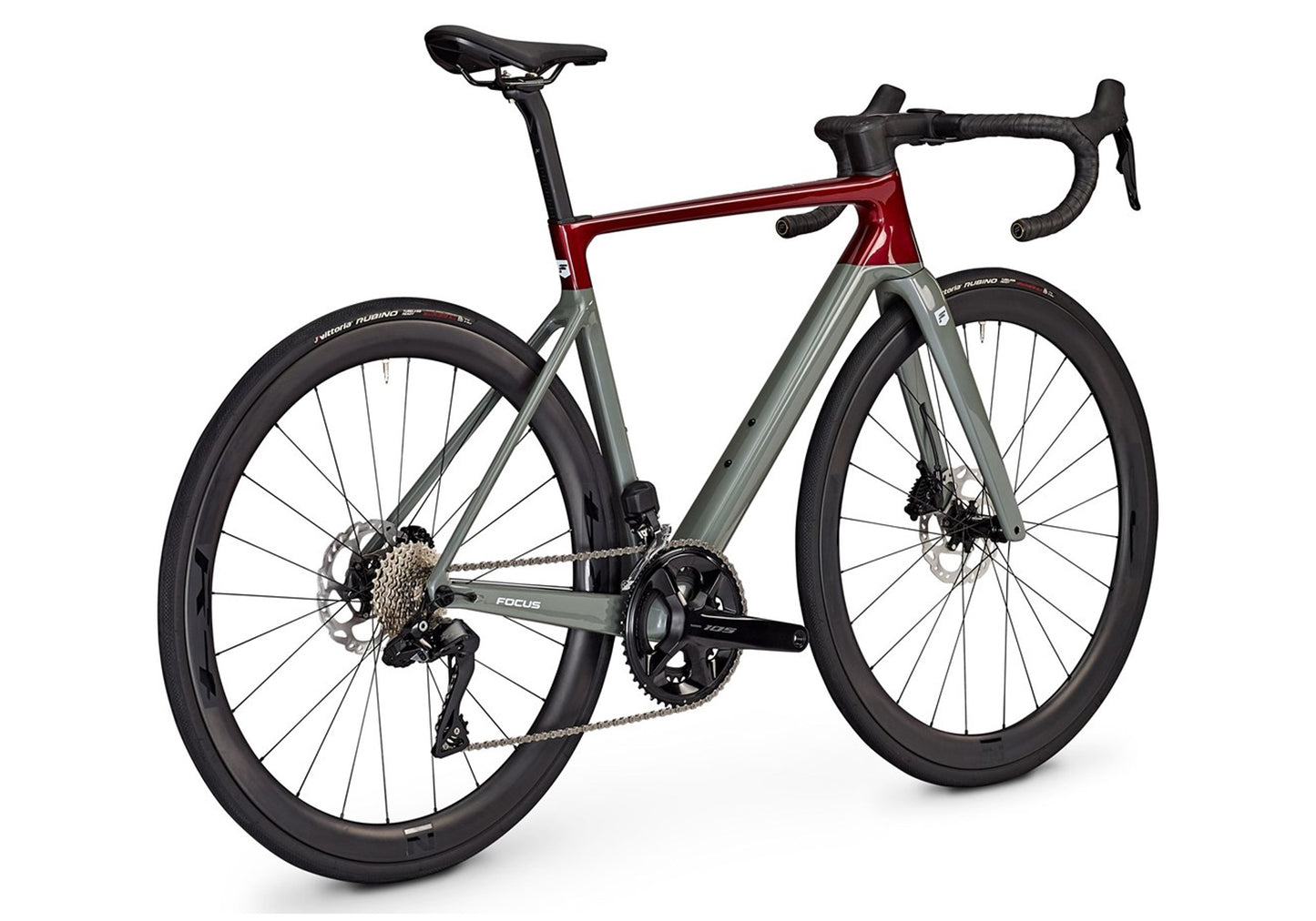 2024 Focus Izalco Max 8.9 Road Bike, Mahogani Red ON SALE! Image 3