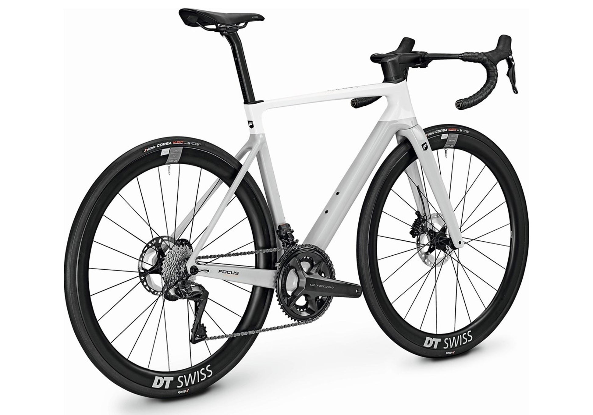 Focus Izalco Max 9.8 Road Bike, White/Light Grey image 2