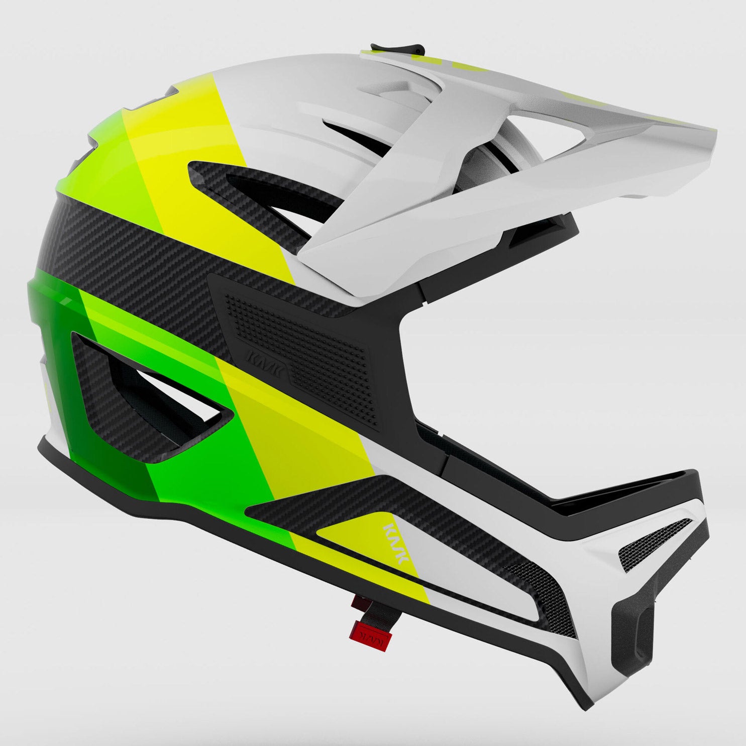 Kask 2025 Defender Full Face MTB Helmet - Lime image 2 CHE00066.213.L,CHE00066.213.XL,CHE00066.213.M