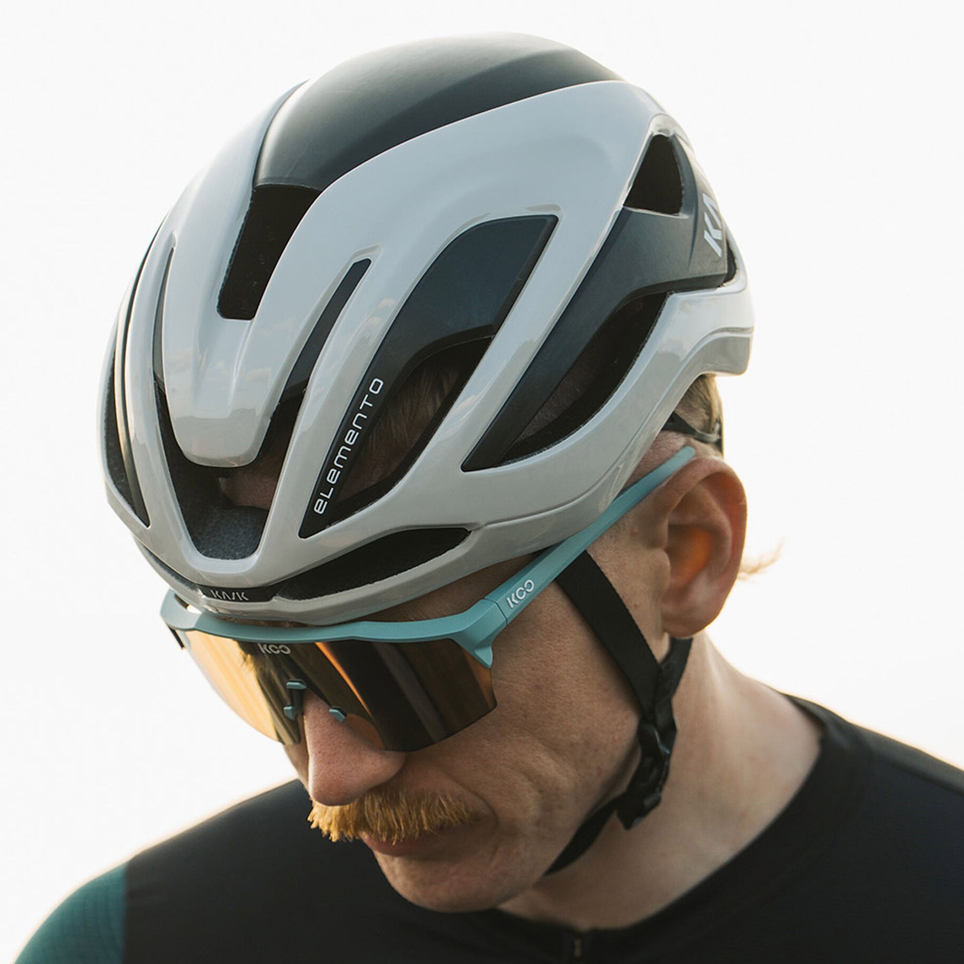 Kask Elemento Unisex Road Cycling Helmet, Sporty Grey image 4