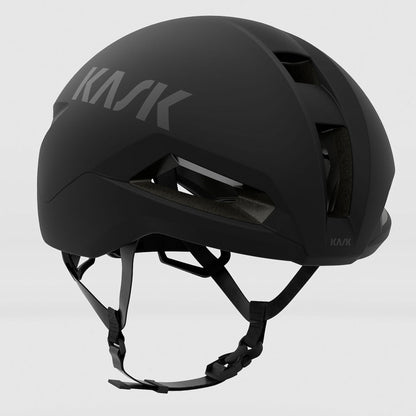 Kask Nirvana Road Helmet, Black Matt 3/4 view