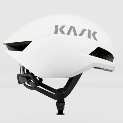 Kask Nirvana Road Helmet, White Matt side view