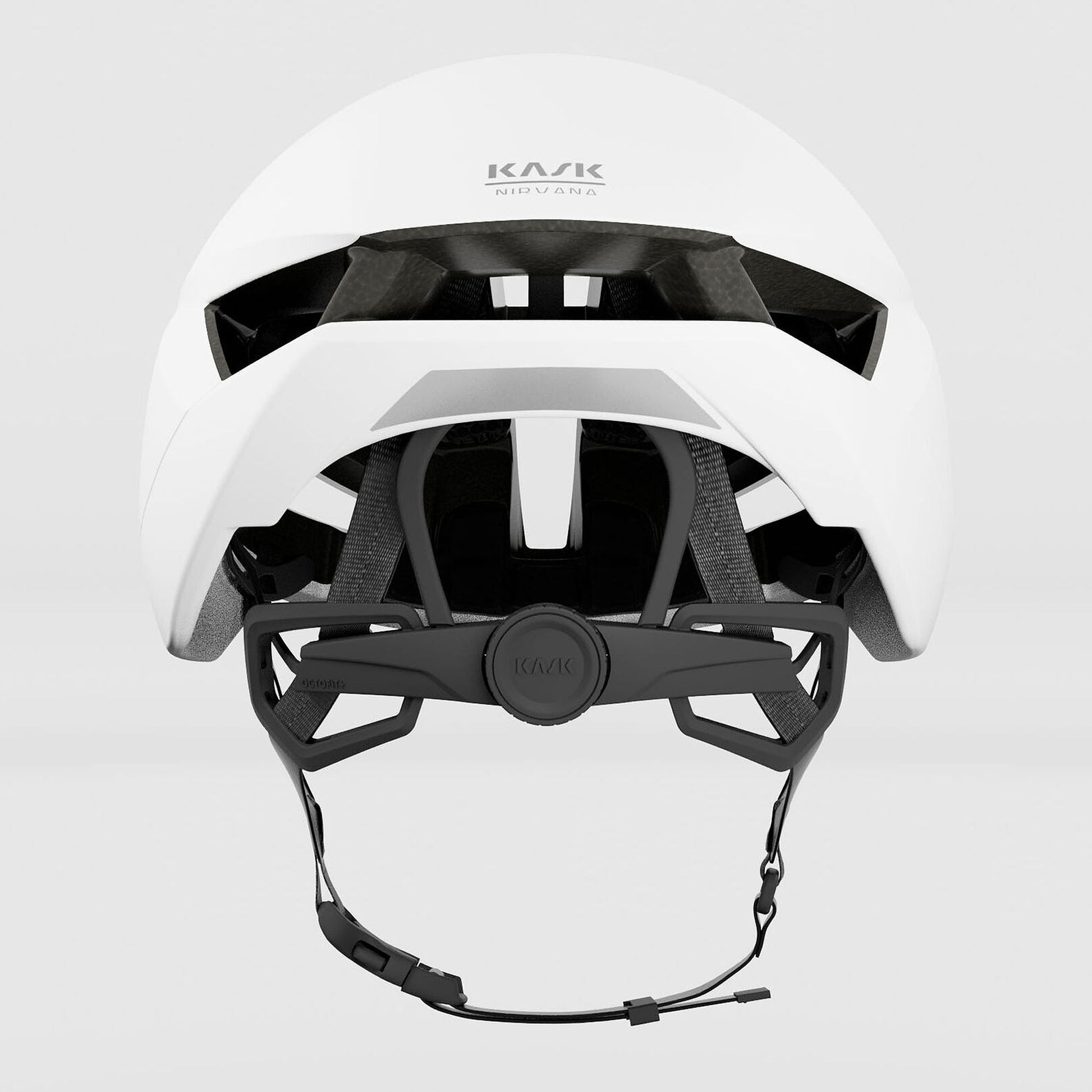 Kask Nirvana Road Helmet, White Matt rear view