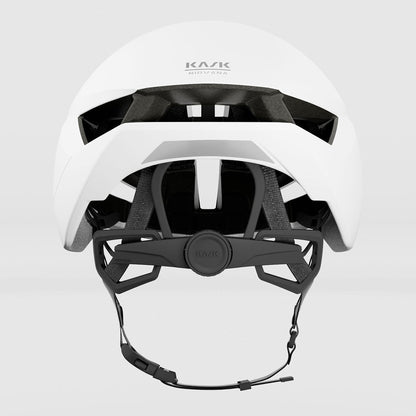 Kask Nirvana Road Helmet, White Matt rear view