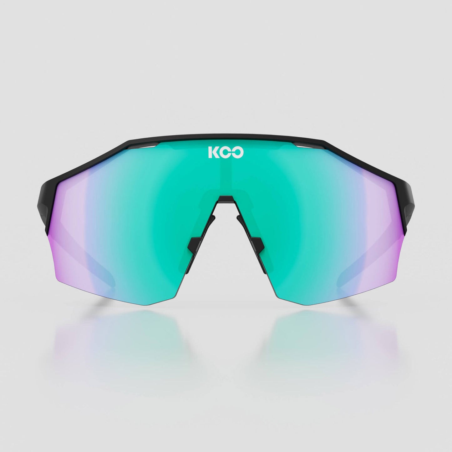 Koo Alibi Black Matt/Photochromatic Green Mirror - Large OEY00009.848.L image 2