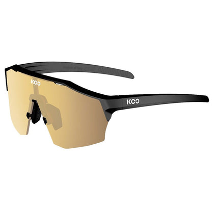 Koo ALIBI Sunglasses Black Matt/ Gold Mirror Lens - Medium