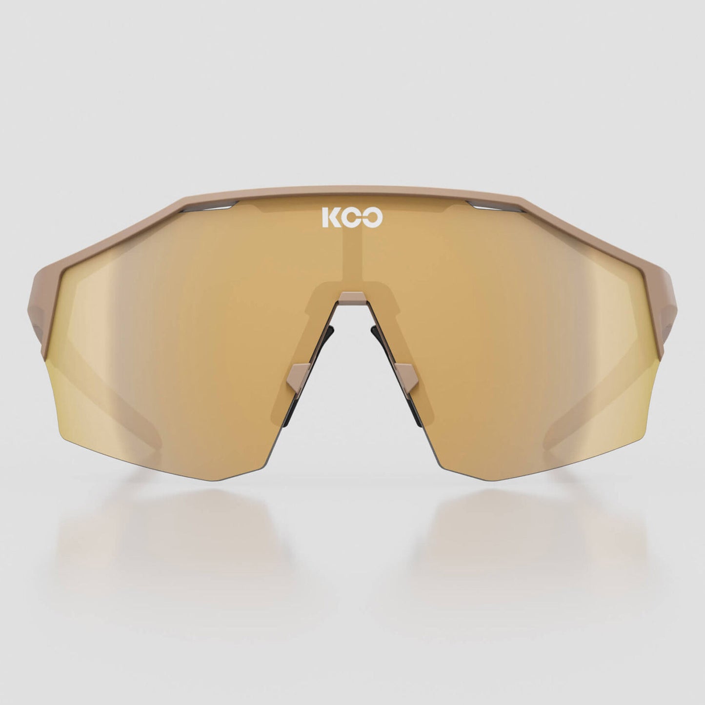 Koo Alibi Sand Matt/Gold Mirror Unisex Cycling Sunglasses - Large OEY00009.969.L image 2