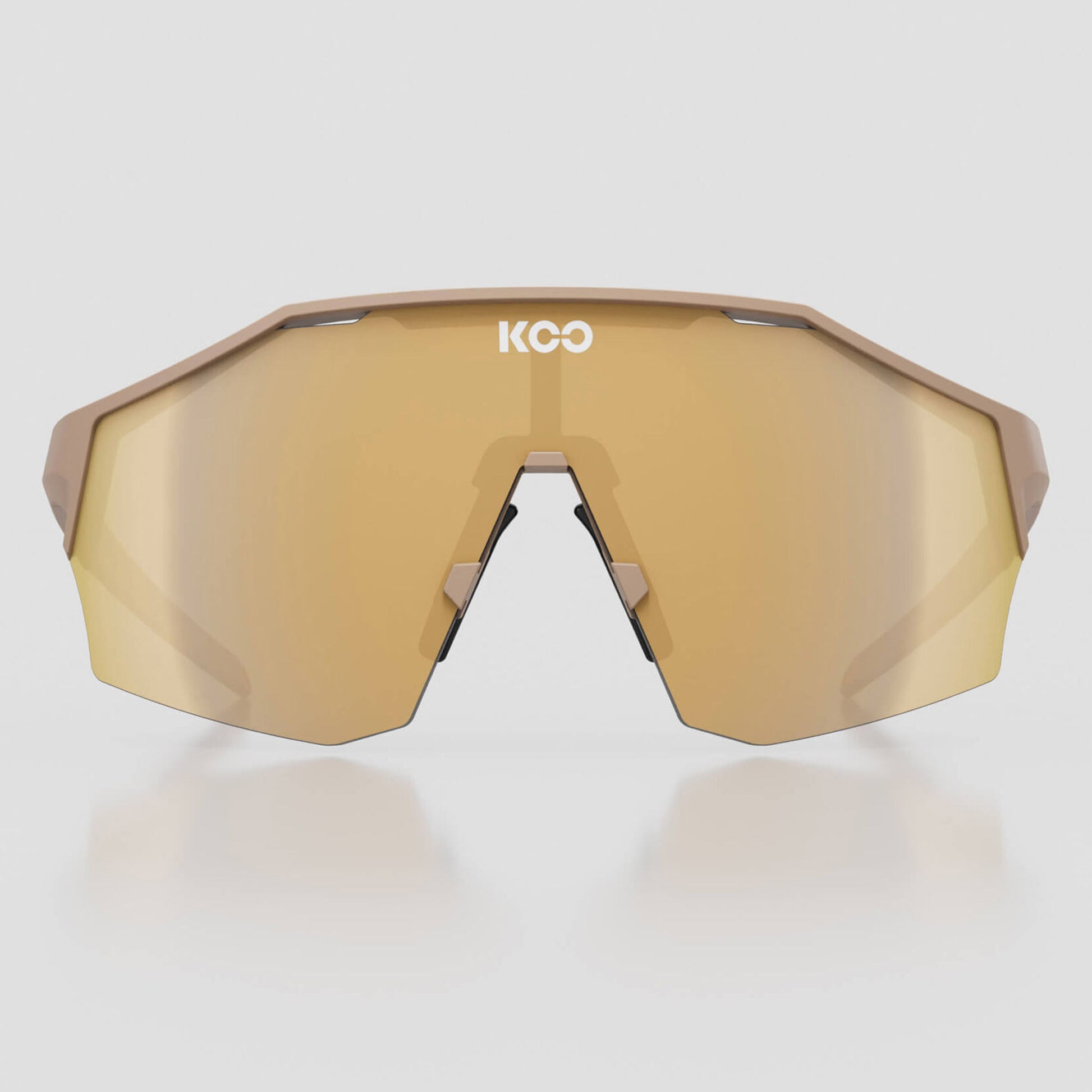 Koo Alibi Sand Matt/Gold Mirror Unisex Cycling Sunglasses - Large OEY00009.969.L image 2