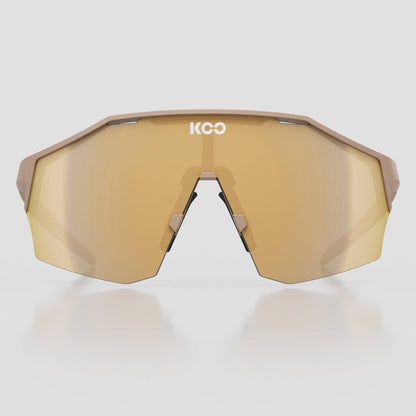 Koo Alibi Sand Matt/Gold Mirror Unisex Cycling Sunglasses - Large OEY00009.969.L image 2
