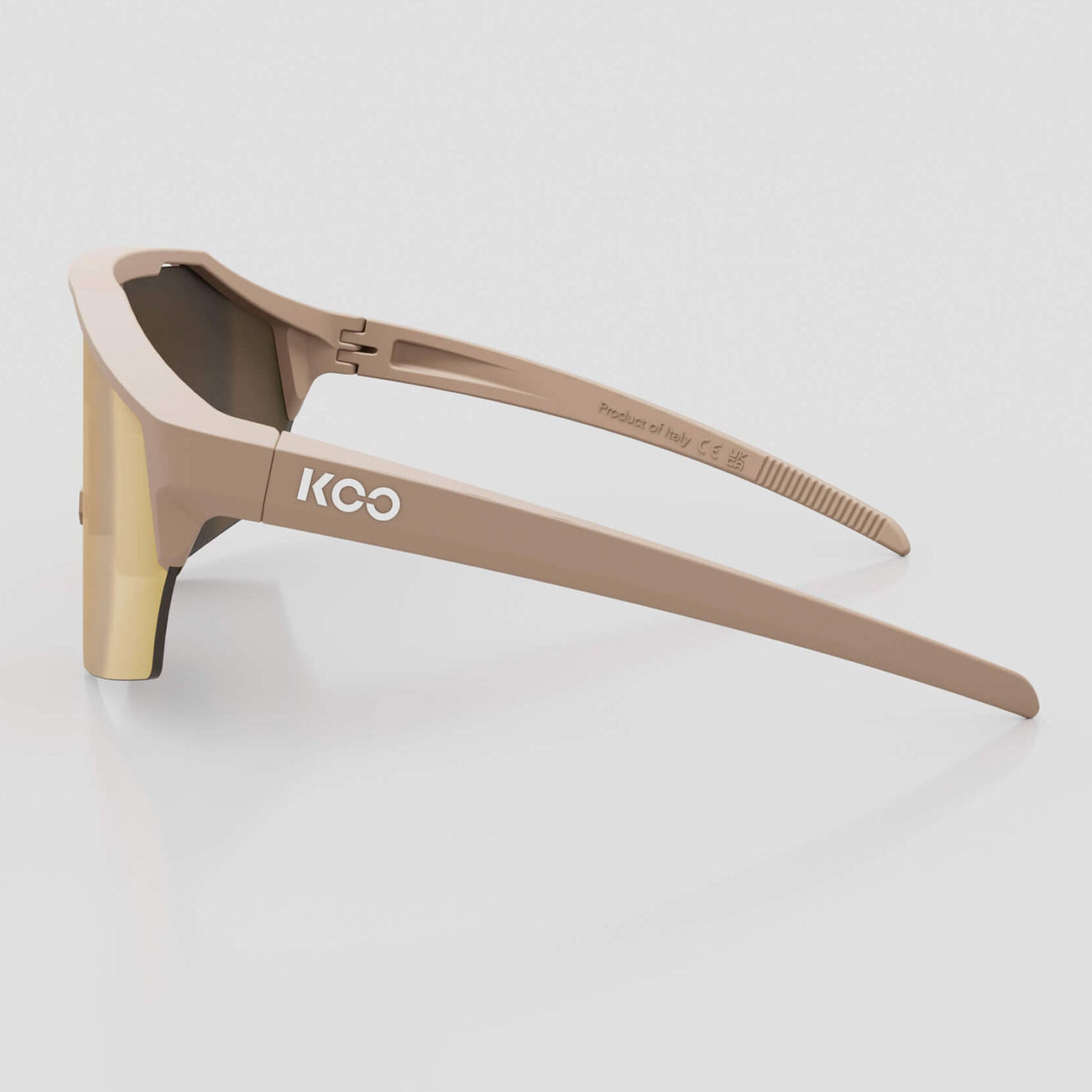 Koo Alibi Sand Matt/Gold Mirror Unisex Cycling Sunglasses - Large OEY00009.969.L image 3