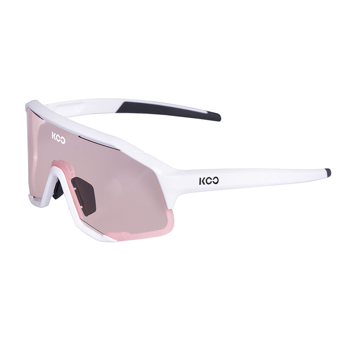 Koo Demos White/Photochromatic Pink Unisex Cycling Sunglasses OEY00005.907 image 2